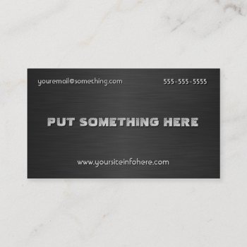 Acoustic Guitar Black Business Card by JerryLambert at Zazzle