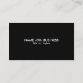 acoustic guitar business card (Back)