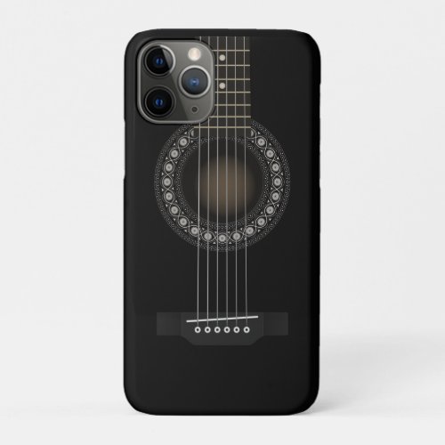 Acoustic Guitar iPhone 11 Pro Case
