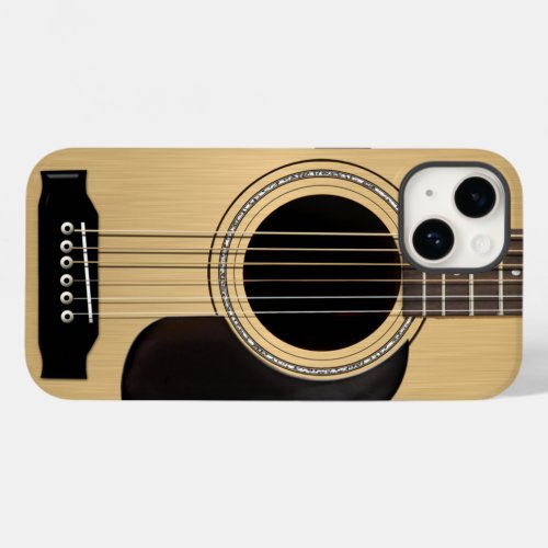 Acoustic Guitar Case_Mate iPhone 14 Case
