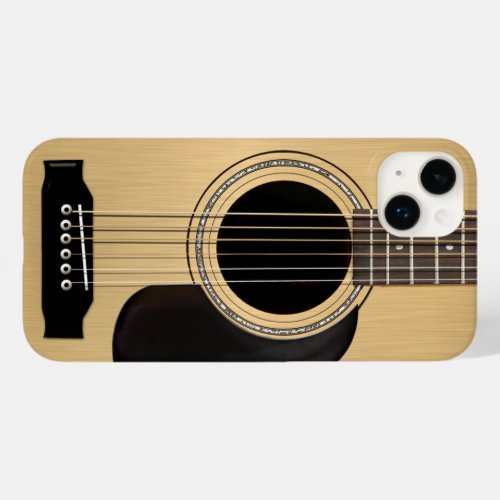 Acoustic Guitar Case_Mate iPhone 14 Plus Case