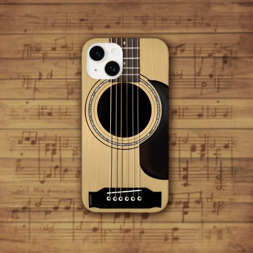 Acoustic Guitar Case_Mate iPhone 14 Plus Case