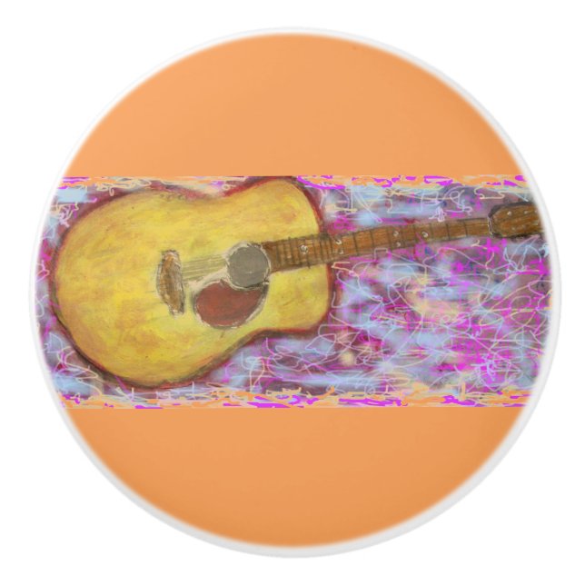 Acoustic Guitar Ceramic Knob (Front)