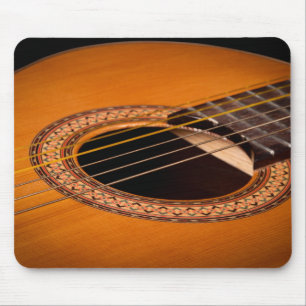 Acoustic Guitar Closeup Mouse Pad