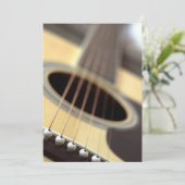 Acoustic guitar closeup photo (Standing Front)