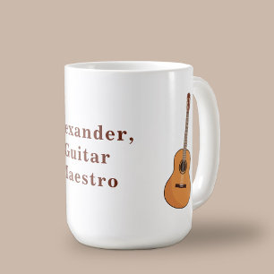 Acoustic Guitar Coffee Mug