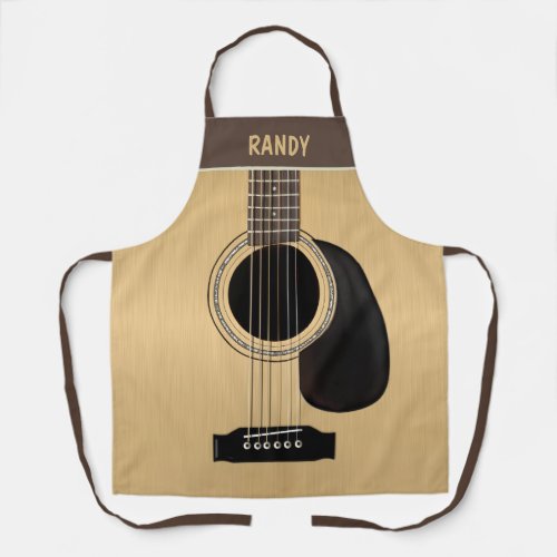 Acoustic Guitar Custom Apron