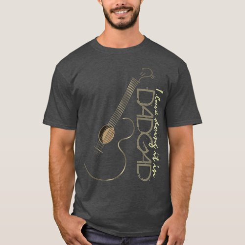 Acoustic Guitar DADGAD Tuning T_Shirt