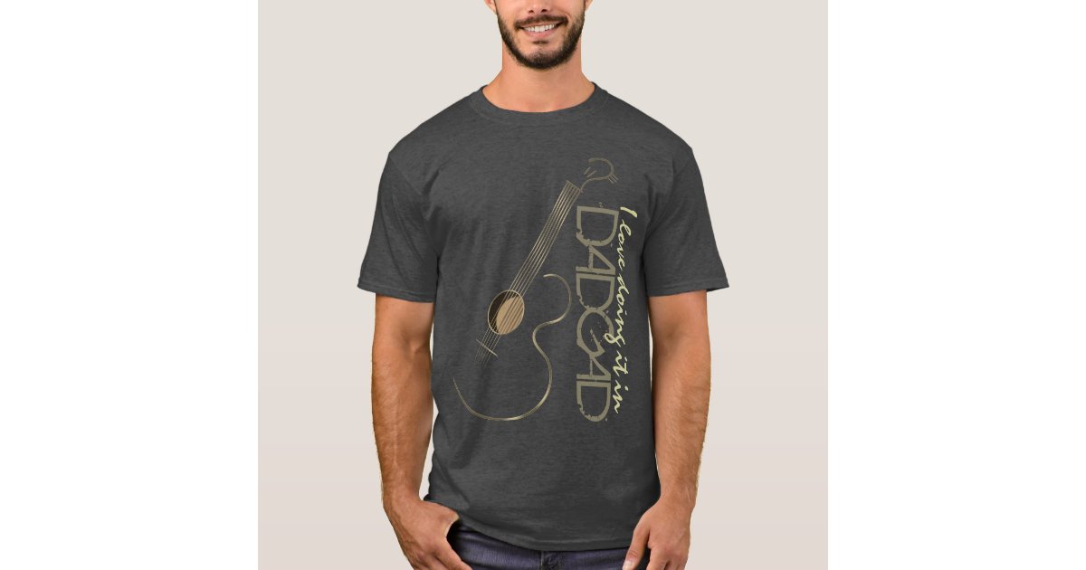 Acoustic Guitar DADGAD Tuning T-Shirt | Zazzle