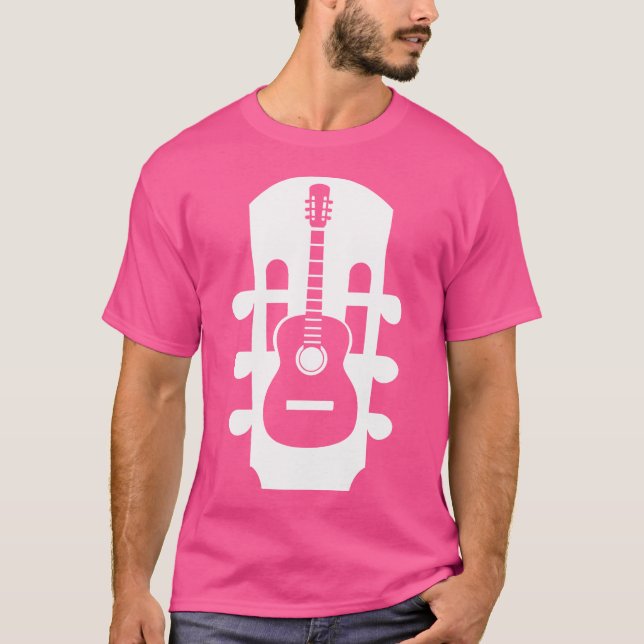 Acoustic Guitar Design Musician Retro 	 Sound Guit T-Shirt (Front)