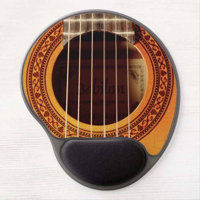 Acoustic Guitar Detail Gel Mouse Pad (Front)