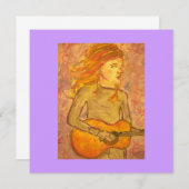 acoustic guitar drawing (Front/Back)