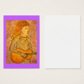 acoustic guitar drawing (Front & Back)