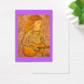 acoustic guitar drawing (Desk)