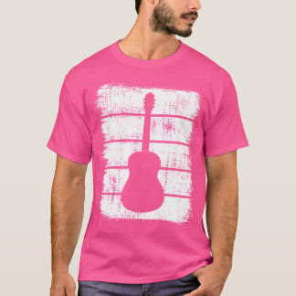 Acoustic Guitar Drawing Guitarist T-Shirt