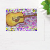 Acoustic Guitar Drip Painting (Desk)