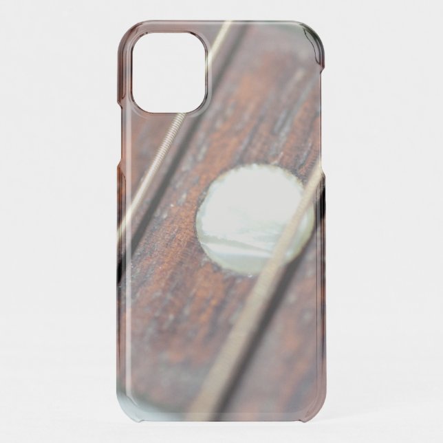 Acoustic Guitar Fret Uncommon iPhone Case (Back)