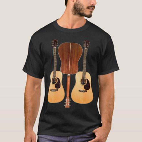 Acoustic Guitar Front and Back Shirt