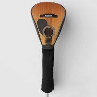 Acoustic Guitar Golf Head Cover