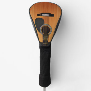 Acoustic Guitar Golf Head Cover