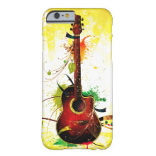 Acoustic Guitar Grunge iPhone 6 Case