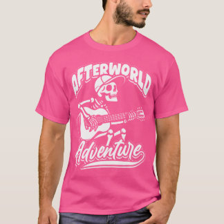 Acoustic Guitar - Guitarist Instrument Afterworld  T-Shirt