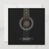 Acoustic Guitar Invitation (Front)