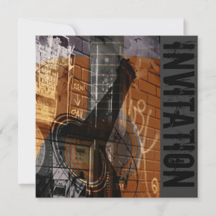 acoustic guitar jazz jam invitation