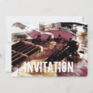 acoustic guitar jazz jam invitation