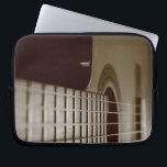 Acoustic Guitar Laptop Sleeve<br><div class="desc">Great acoustic guitar photo for fans of this amazing instrument, guitar players and guitar lovers.</div>