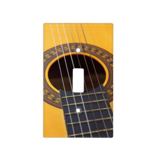 Acoustic Guitar Light Switch Cover
