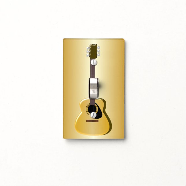 Acoustic Guitar Light Switch Cover (In Situ)