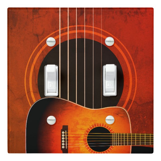 Acoustic Guitar Light Switch Cover (In Situ)