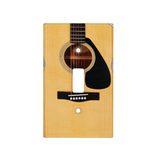 Acoustic Guitar Lightswitch Cover (Front)
