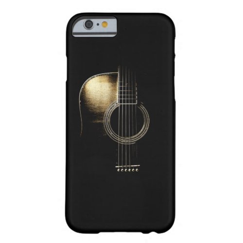 Acoustic Guitar Lite Barely There iPhone 6 Case
