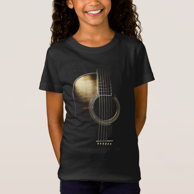 Acoustic Guitar Lite T-Shirt (Front)