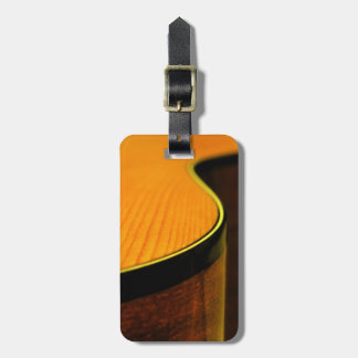Acoustic Guitar Luggage Tag 2
