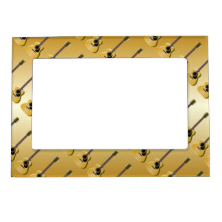 Acoustic Guitar Magnetic Picture Frame
