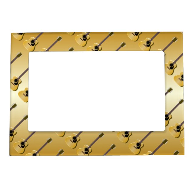 Acoustic Guitar Magnetic Picture Frame (Front)