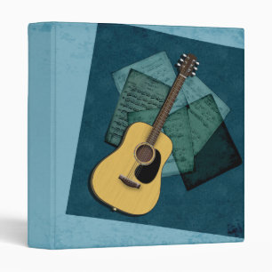 Acoustic Guitar Music Binder