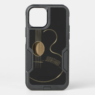 Acoustic Guitar Musician OtterBox Commuter iPhone 12 Case