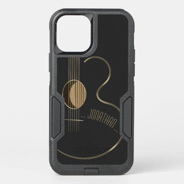 Acoustic Guitar Musician Otterbox iPhone Case (Back)