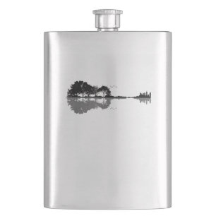 Acoustic Guitar Nature Est Music Bass Guitarist Flask