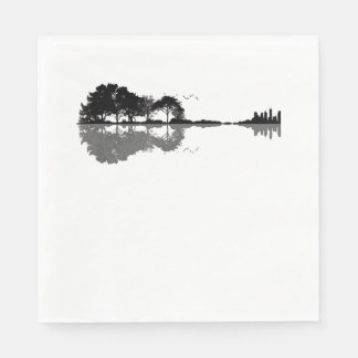 Acoustic Guitar Nature Est Music Bass Guitarist Napkins