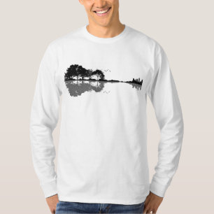 Acoustic Guitar Nature Est Music Bass Guitarist T-Shirt