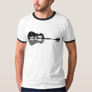 Acoustic Guitar Nature Est Music Bass Guitarist T-Shirt