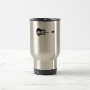 Acoustic Guitar Nature Est Music Bass Guitarist Travel Mug