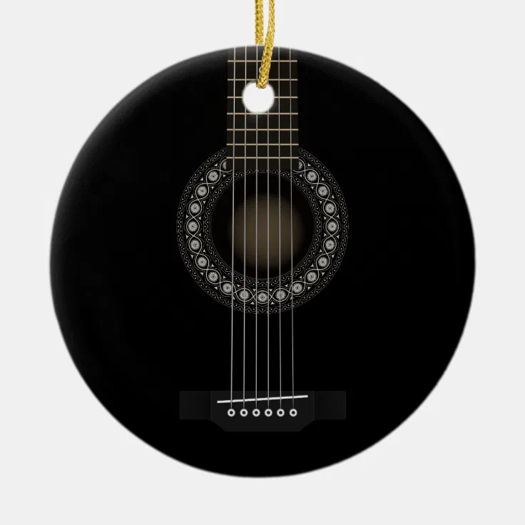 スノーブルー * guitar ornament ❀ アコースティックギター - 通販