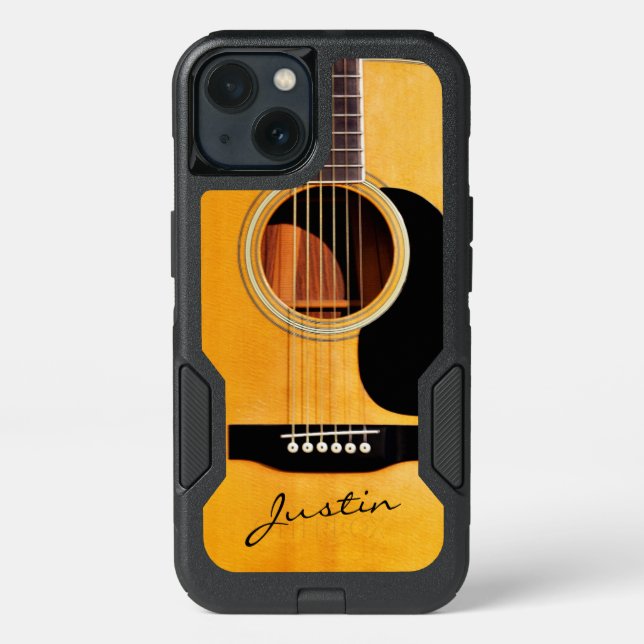 Acoustic Guitar Otterbox Galaxy S8 Case (Back)