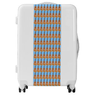 Acoustic Guitar Pattern Luggage